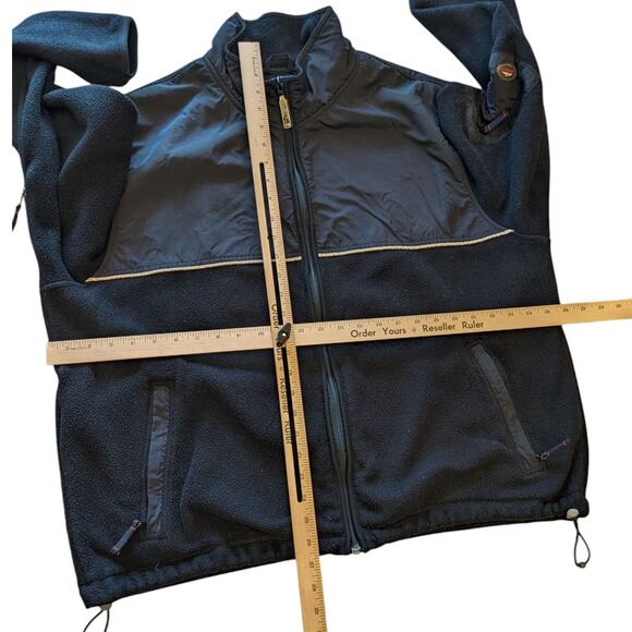 Eddie Bauer Polartec Fleece Jacket Men XXL Zip Outdoor WindPro Hiking Sweatshirt - Picture 3 of 16